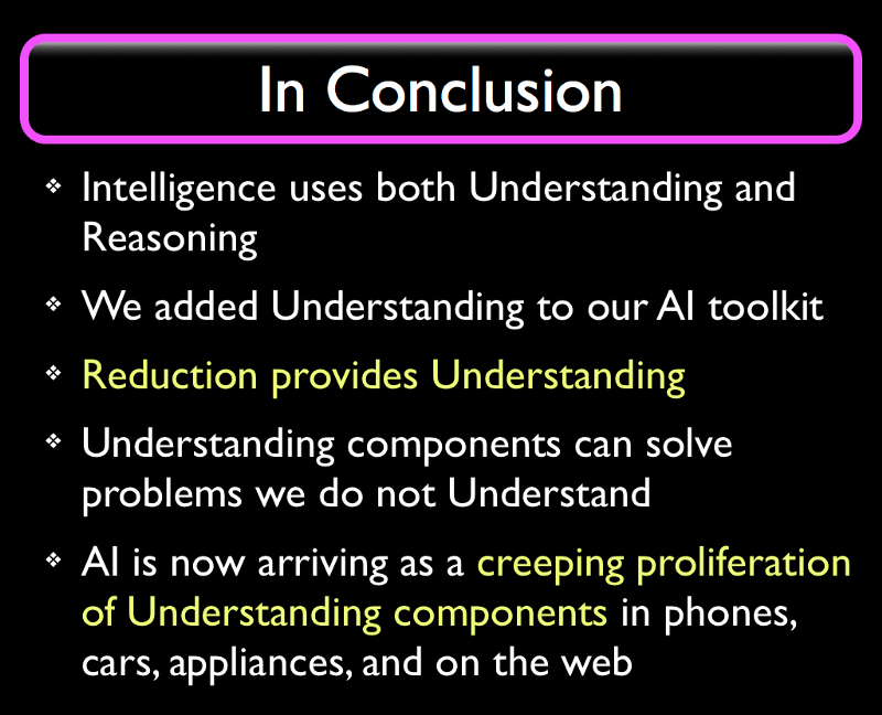 1. Why AI Works